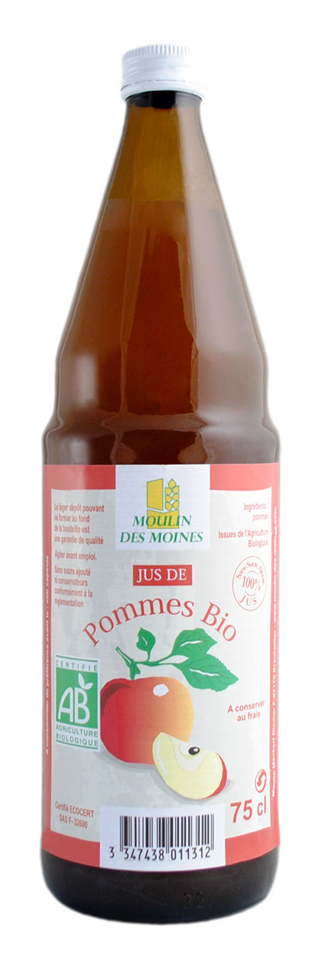 JUS DE POMME 75CL AB