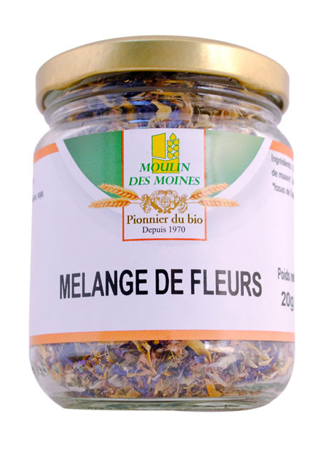 MEL. FLEURS POT VERRE 20G AB