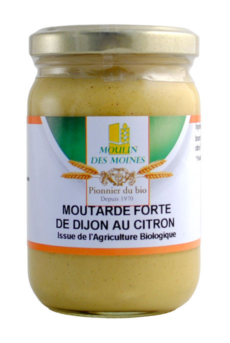 MOUTARDE AU CITRON 200G AB