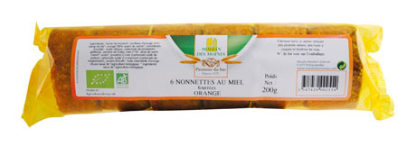 NONNETTES FOURREES ORANGE 250G AB