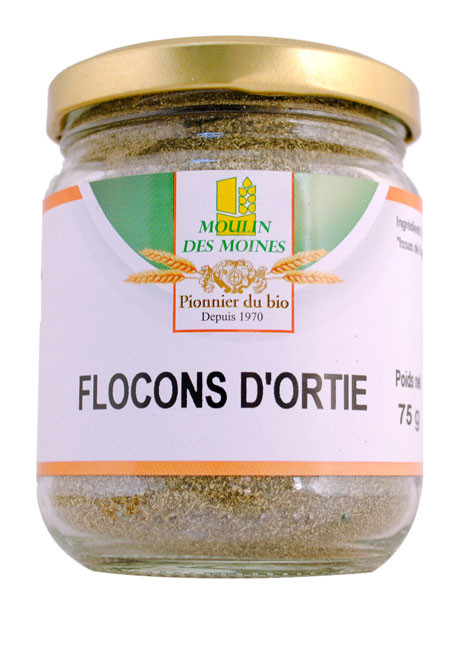 ORTIE FLOCONS POT VERRE 75G AB