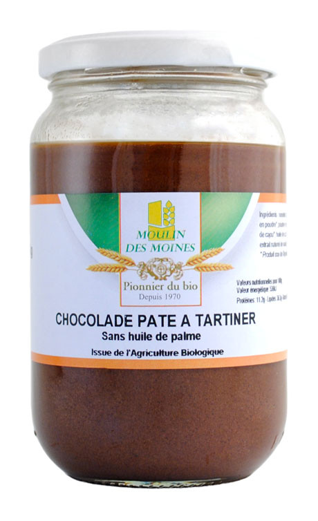 PATE A TARTINER NOISETTES CHOCOLAT 350G AB
