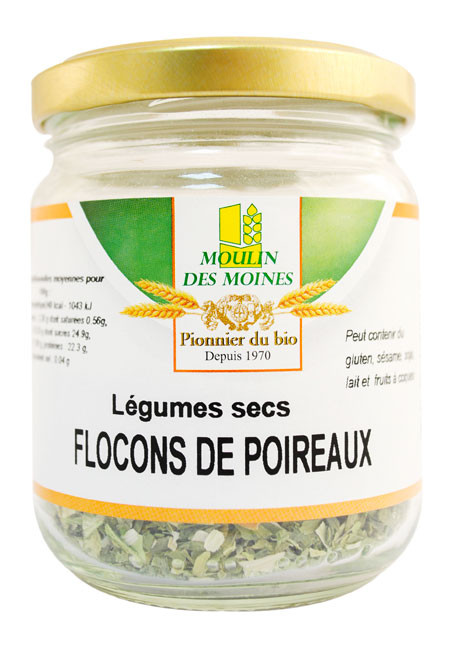 POIREAUX SECHES EN MORCEAUX POT VERRE 12G AB