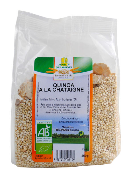 QUINOA AUX CHATAIGNES 250G AB