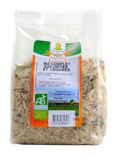 RISOTTO ORTIE LEGUMES 250G AB