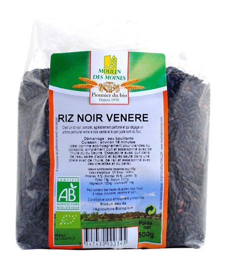 RIZ NOIR VENERE 500G AB