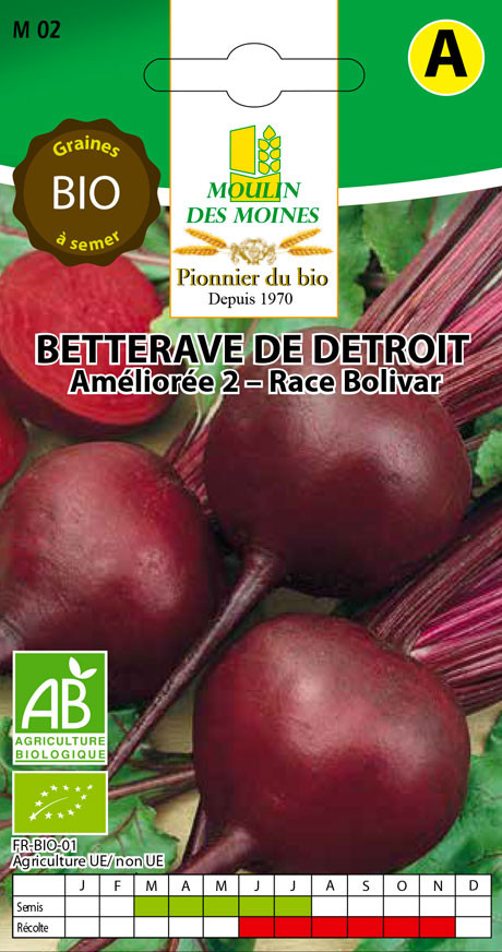 SEMENCE BETTERAVE DE DETROIT 4G AB