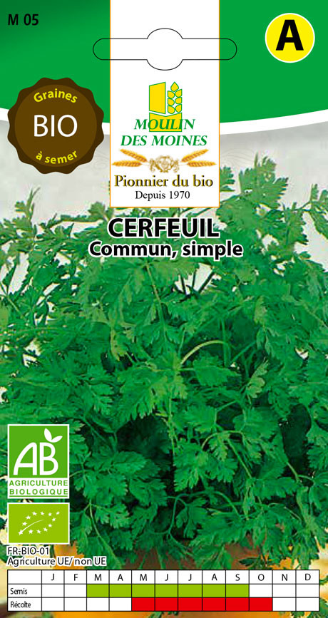 SEMENCE CERFEUIL COMMUN 3G AB