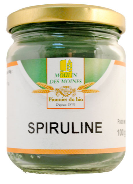 SPIRULINE POUDRE POT VERRE 100G NB