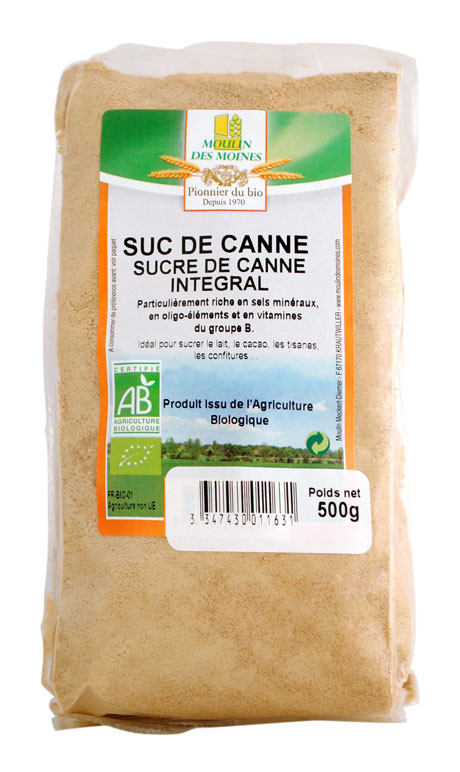 SUCRE CANNE INTEGRAL 500G AB