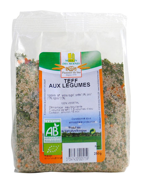 TEFF AUX LEGUMES 250G AB