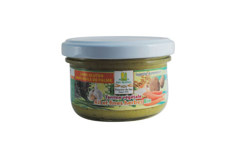 TERRINE VEGETALE AIL FINES HERBES 100G AB