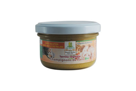 TERRINE VEGETALE CHAMPIGNONS 100G AB