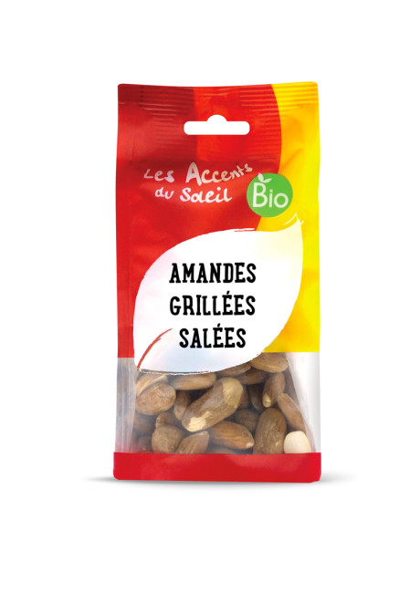 Amandes grillées salées - calibre 12/14 Espagne