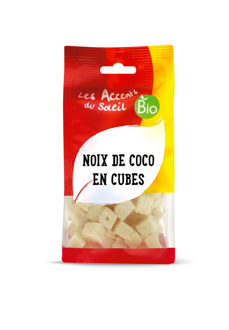 Cube de noix de coco sans gluten  Asie du Sud-Est