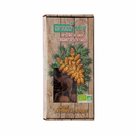 Dattes Deglet Nour en barquette de Tunisie