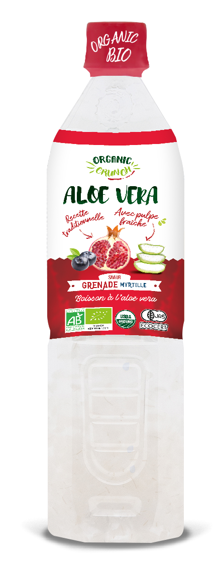 Boisson à l'aloé véra  Grenade - Myrtille