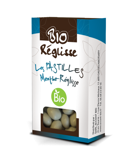 Pastilles menthe-réglisse