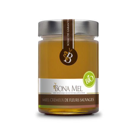 Miel crémeux de fleurs sauvages (toutes fleurs)  - Origine Espagne