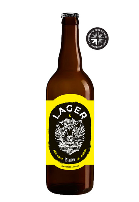 BIÈRE BLONDE LAGER  75cl