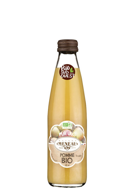 PUR JUS POMME DU LOT ET GARONNE (NON FILTRÉ) 25cl