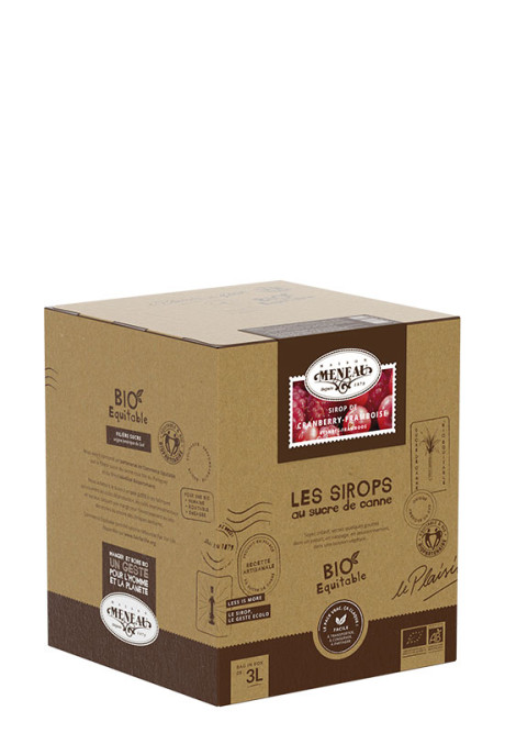 SIROP DE CRANBERRY FRAMBOISE 3L