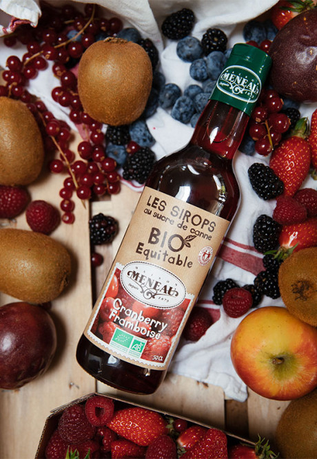 SIROP DE CRANBERRY FRAMBOISE 50cl