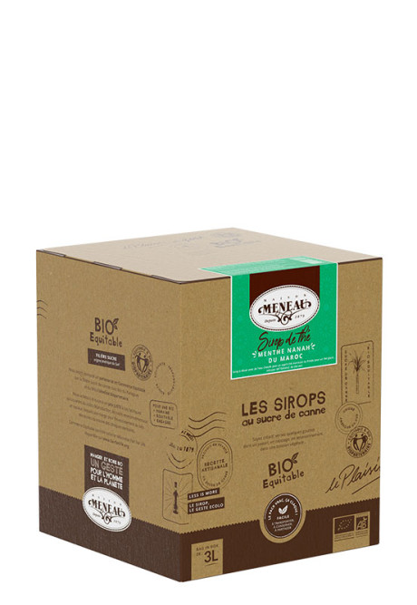SIROP THÉ VERT MENTHE MAROC 3L