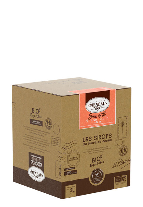 SIROP THÉ VERT PÊCHE 3L