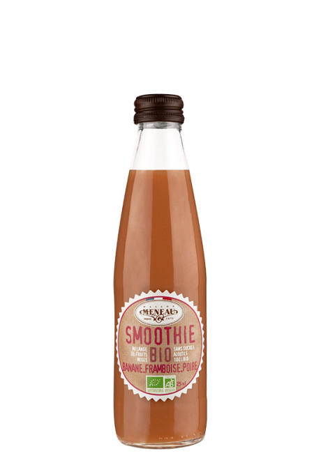 SMOOTHIE BANANE FRAMBOISE POIRE 25cl