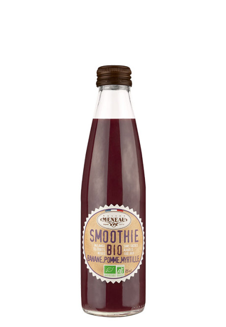SMOOTHIE BANANE POMME MYRTILLE 25cl