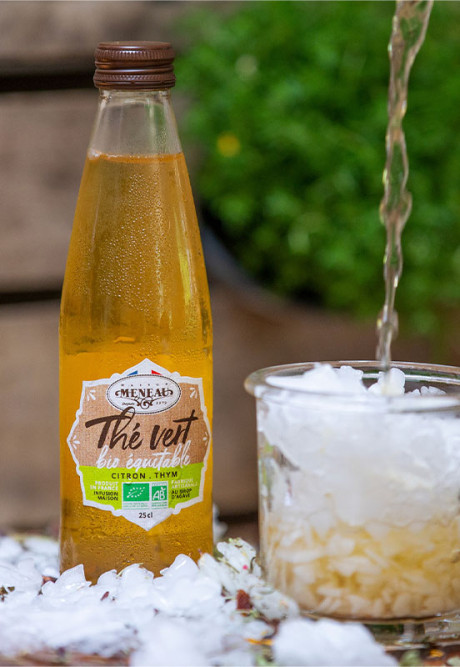 THÉ VERT BIO ÉQUITABLE CITRON THYM 25cl