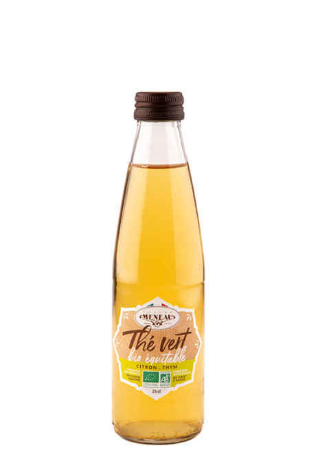 THÉ VERT BIO ÉQUITABLE CITRON THYM 25cl