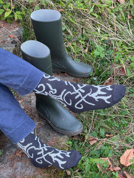 Arabesques - mi-chaussettes laine mérinos bio pour hommes et femmes.jpg