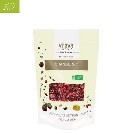 Cranberry (Canneberge) Séchée - CANADA - 500g - Bio* (*Certifié Bio par FR-BIO-10)