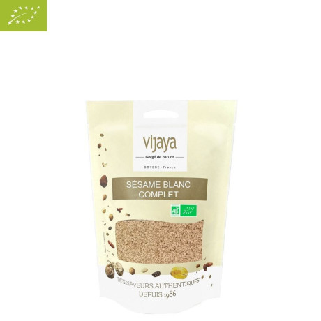 Graine de Sésame Blanc Complet - OUGANDA - 250 g - Bio* (*Certifié Bio par FR-BIO-10)