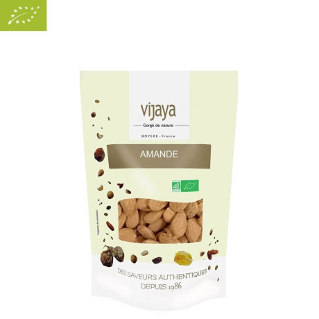 Amande Décortiquée - SELECTION VIJAYA - SICILE - 500 g - Bio* (*Certifié Bio par FR-BIO-10)