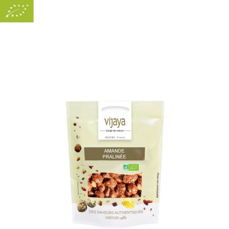Amande Pralinée - ITALIE/ESPAGNE - 125g - Bio* (*Certifié Bio par FR-BIO-10)