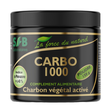 CHARBON VÉGÉTAL ACTIVÉ - CARBO 1000 - 150 G.png