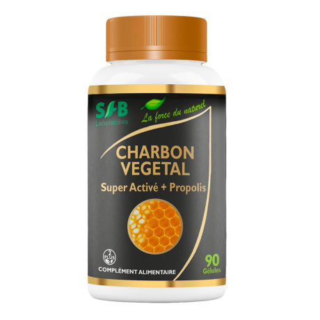CHARBON VÉGÉTAL SUPER ACTIVÉ + Propolis - 120 Gélules Végétales.jpg