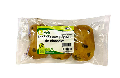 Brioches aux pépites de chocolat