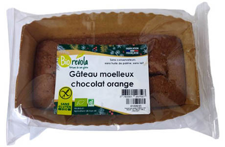 Moelleux au chocolat et à l'orange confite