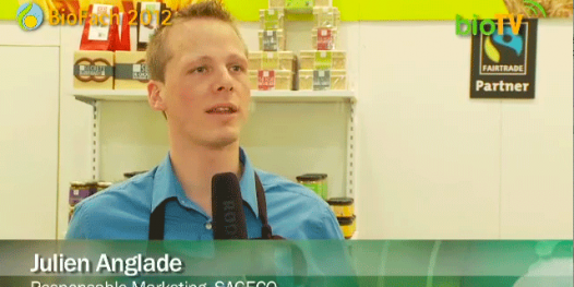 BIOFACH 2012 : Julien ANGLADE, Responsable Marketing, SAGECO