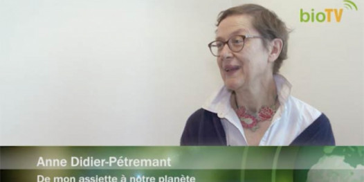 Anne Didier-Petremant Directrice de l'association "De mon assiette à notre Planète"